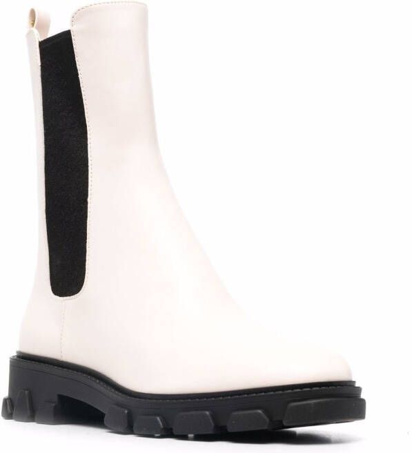 Michael Kors elasticated side-panel boots White