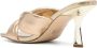 Michael Kors Elena 75mm metallic sandals Gold - Thumbnail 3