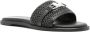 Michael Kors Elena 75mm metallic leather sandals Silver - Thumbnail 2