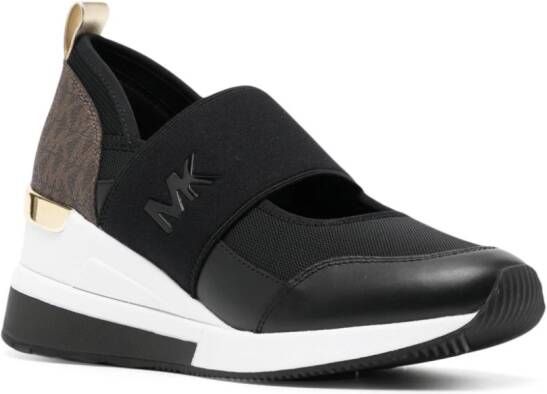 Michael Kors Fae panelled sneakers Black