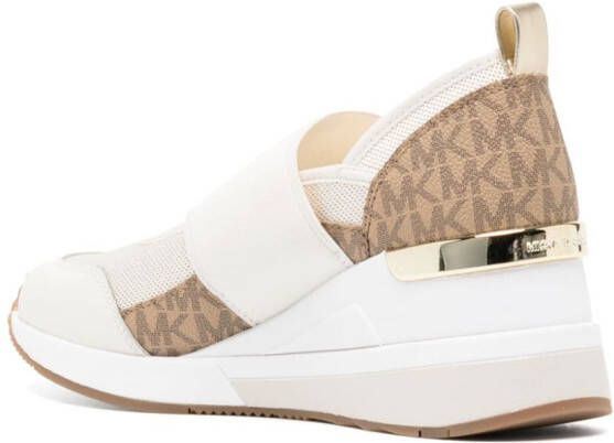 Michael Kors Fae panelled sneakers White