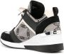 Michael Kors Georgie jacquard wedge sneakers Black - Thumbnail 3