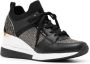 Michael Kors Sami crystal-embellished sneakers Black - Thumbnail 13