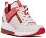 Michael Kors Georgie monogram-panel sneakers Neutrals - Thumbnail 10