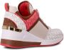 Michael Kors Georgie monogram-panel sneakers Neutrals - Thumbnail 3