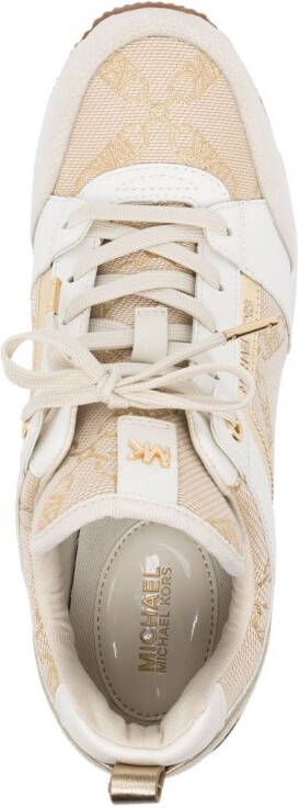 Michael Kors Georgie monogram-pattern sneakers White