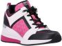 Michael Kors logo-strap wedge-heel sneakers Pink - Thumbnail 7