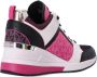 Michael Kors logo-strap wedge-heel sneakers Pink - Thumbnail 8