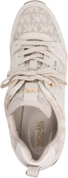 Michael Kors Georgie wedge sneakers White