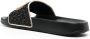Michael Kors glittered logo slides Black - Thumbnail 3