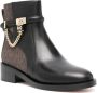 Michael Kors Orion chunky-sole leather sneakers Black - Thumbnail 2