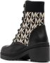 Michael Kors logo-print 90mm leather ankle boots Black - Thumbnail 8
