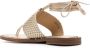 Michael Kors interwoven ankle-tie fastening sandals Gold - Thumbnail 2