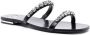 Michael Kors Jessa crystal-embellished flat sandals Black - Thumbnail 2