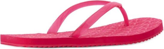Michael Kors Jinx logo-charm flip flops Pink
