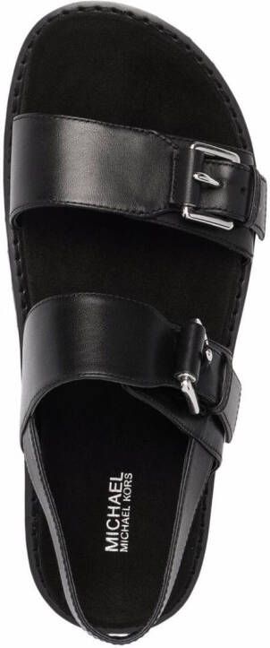 Michael Kors Judd double-buckle sandals Black