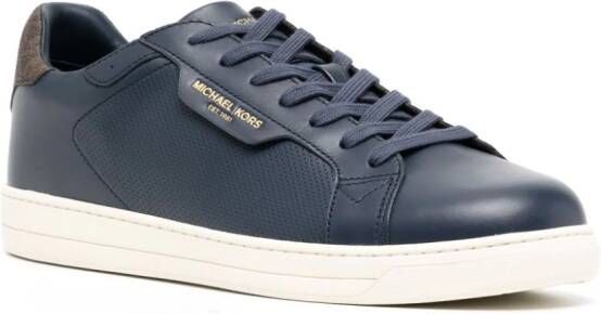 Michael Kors Keating leather sneakers Blue