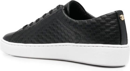 Michael Kors Keaton embossed low-top sneakers Black