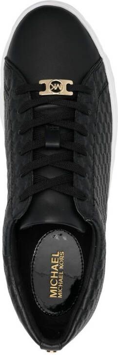 Michael Kors Keaton embossed low-top sneakers Black