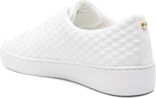 Michael Kors Keaton logo-debossed sneakers White