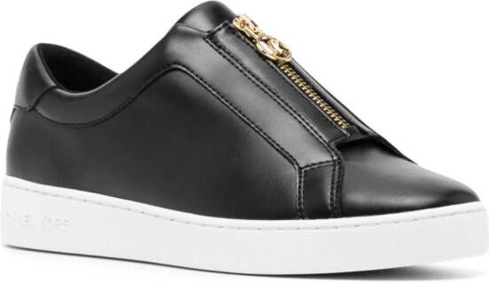 Michael Kors Keaton zip slip-on sneakers Black