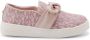 Michael Kors Kids bow-detail monogram-print sneakers Pink - Thumbnail 2