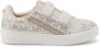 Michael Kors Kids glitter-detailing monogram-print sneakers Neutrals - Thumbnail 2