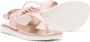 Michael Kors Kids logo-plaque thong sandals Pink - Thumbnail 2