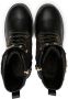 Michael Kors Kids monogram-print lace-up boots Black - Thumbnail 3