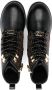 Michael Kors Kids monogram-print lace-up boots Black - Thumbnail 3