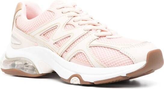 Michael Kors Kit Extreme panelled sneakers Pink
