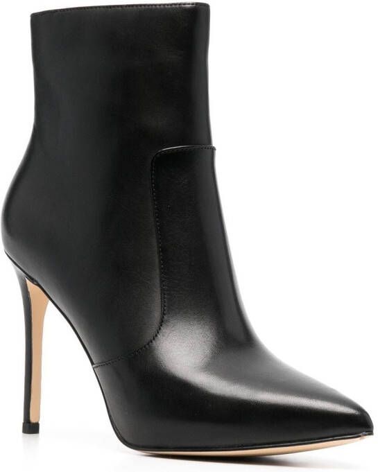 Michael Kors leather 105mm ankle boots Black