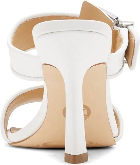 Michael Kors leather 95mm mules White