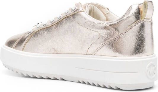 Michael Kors leather low-top sneakers Yellow