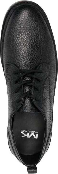 Michael Kors Lewis leather derby shoes Black
