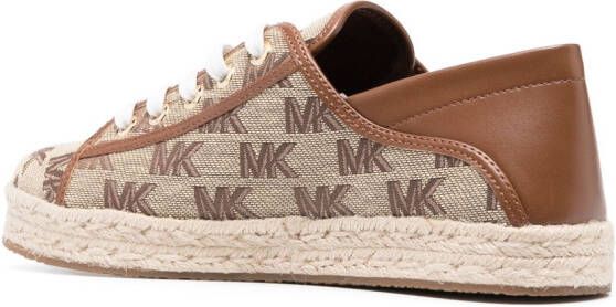 Michael Kors Libby lace-up espadrilles Neutrals