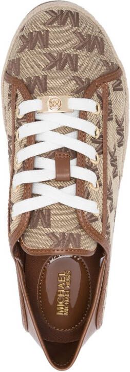 Michael Kors Libby lace-up espadrilles Neutrals