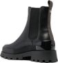 Michael Kors logo-embossed leather ankle boots Black - Thumbnail 3