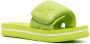 Michael Kors logo-embossed platform sandals Green - Thumbnail 2