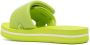 Michael Kors logo-embossed platform sandals Green - Thumbnail 3