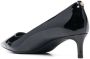 Michael Kors crystal-embellished 120mm leather sandals Black - Thumbnail 3