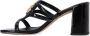Michael Kors 25mm lizard-effect wedge sandals Silver - Thumbnail 5
