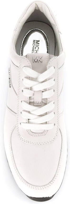 Michael Kors logo plaque sneakers White