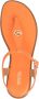 Michael Kors interwoven ankle-tie fastening sandals Gold - Thumbnail 8