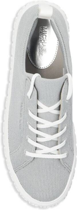 Michael Kors logo-print mesh-panelling sneakers Grey