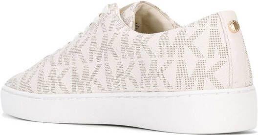 Michael Kors logo print sneakers White