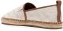 Michael Kors logo-print square-toe espadrilles Brown - Thumbnail 3