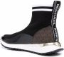 Michael Kors monogram-print panel boots Neutrals - Thumbnail 2
