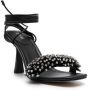 Michael Kors Lucia 70mm strappy leather sandals Black - Thumbnail 2