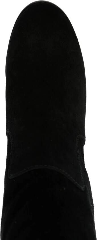 Michael Kors Luella 95mm suede boots Black